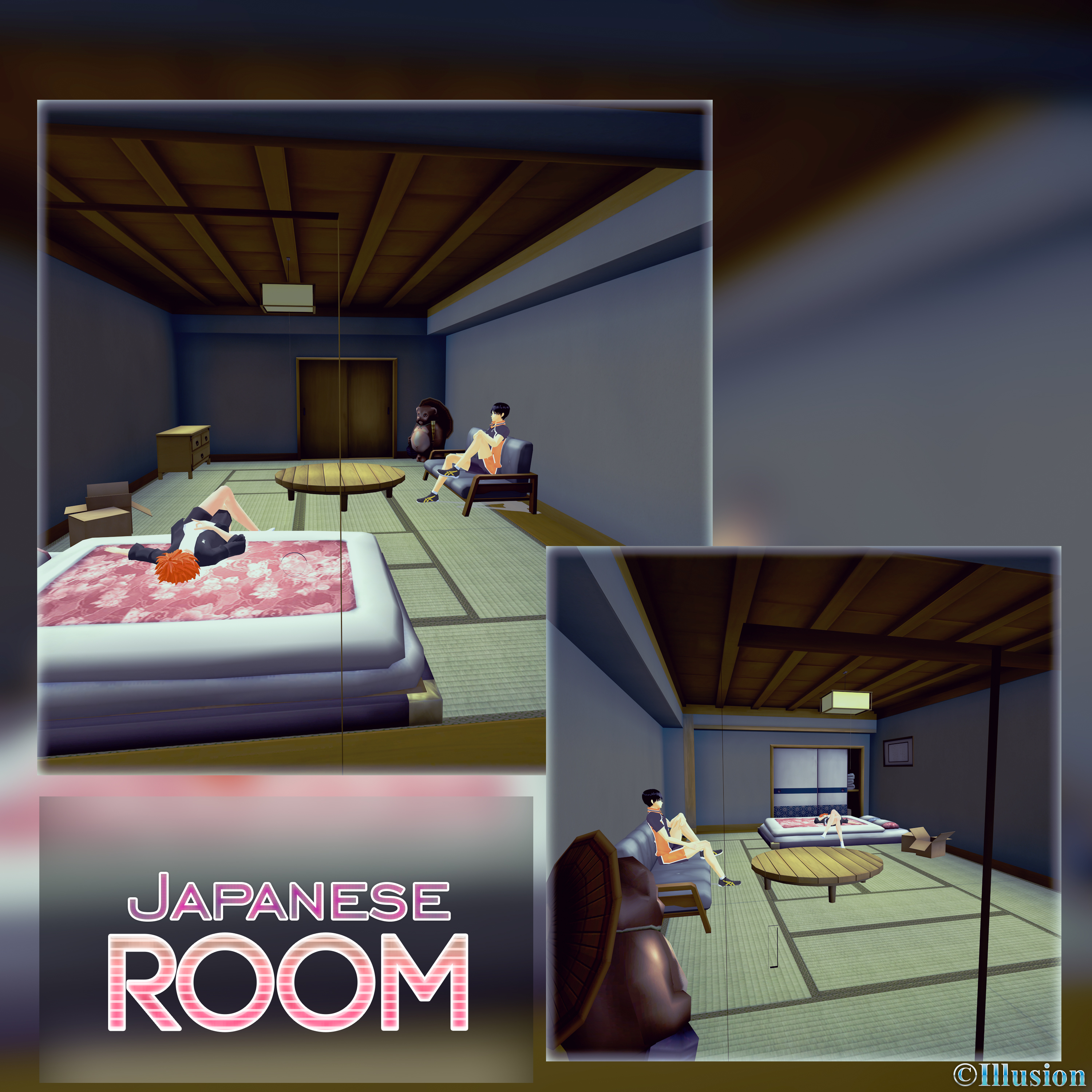 MMD| Japanese Room (SexyBeachPR) [X]