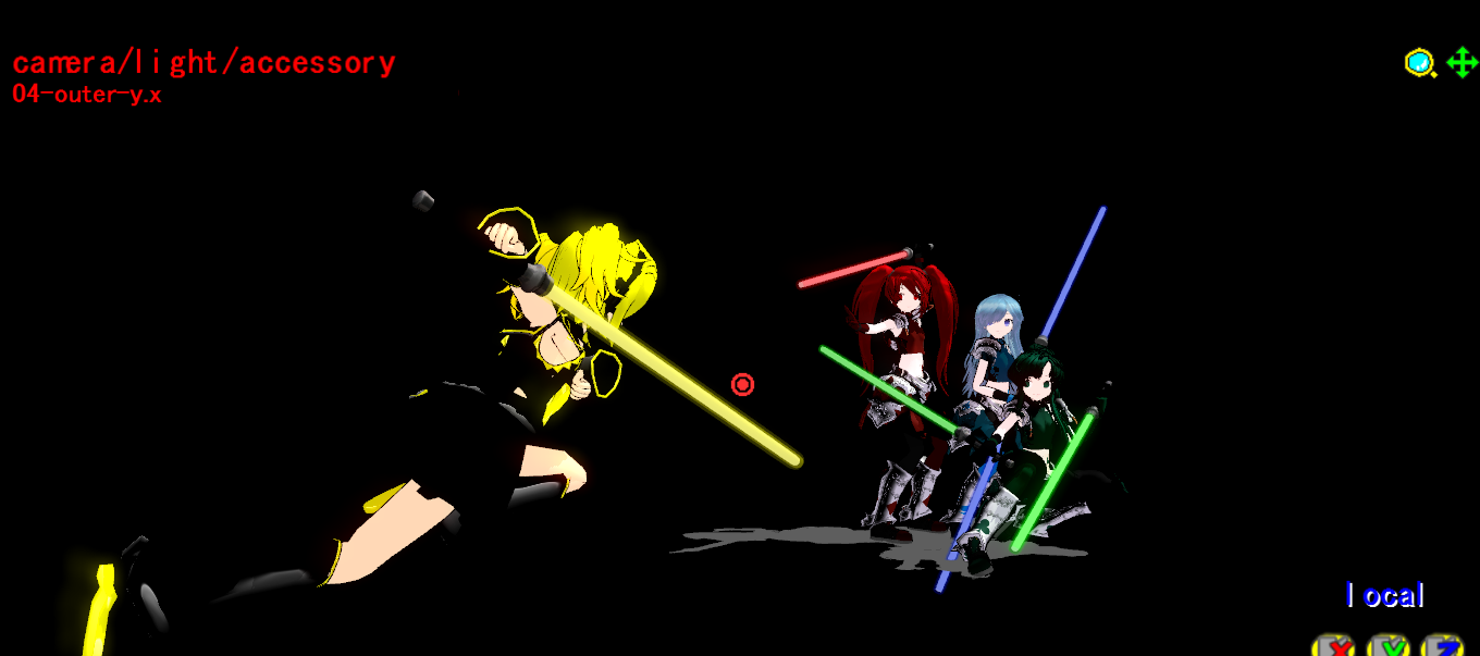 MMD Light Saber Accessory + DL