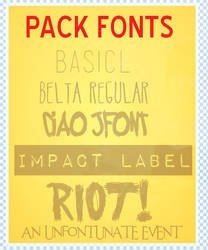 Pack Fonts