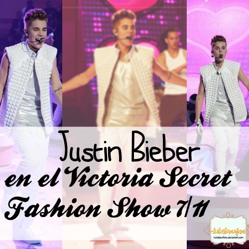 Justin en el Victoria Secret Fashion Show 7-11