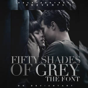FONT | FIFTY SHADES OF GREY