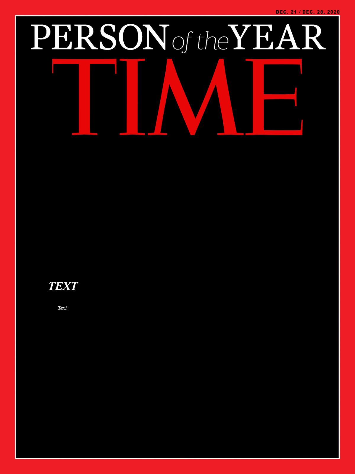 Time Magazine Template