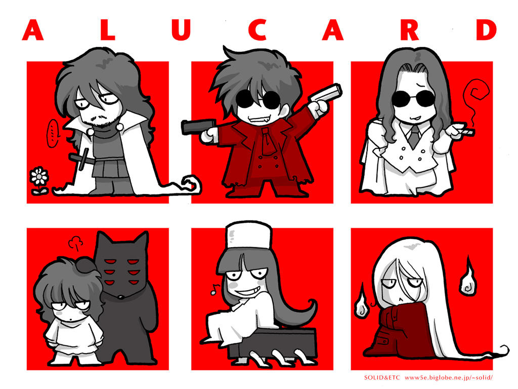 R.E.D.V.O.D. — What are the names of each alucard form?