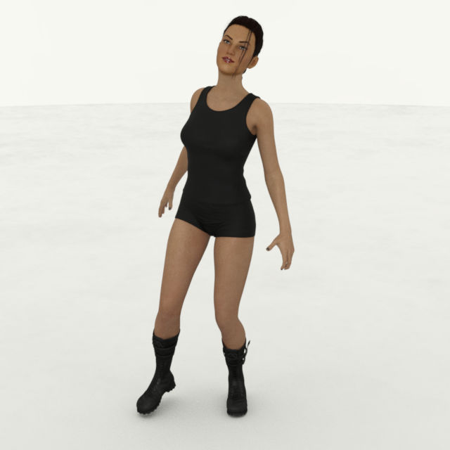 Lara Croft Dancing by crisp2502 on DeviantArt