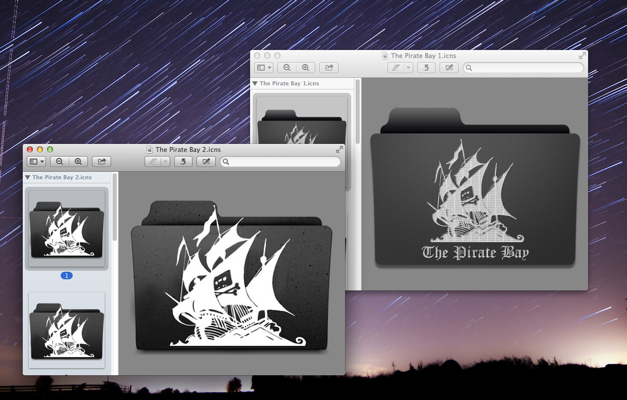 [2] Pirate Bay Folder Icons