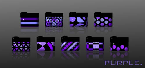 Purple.