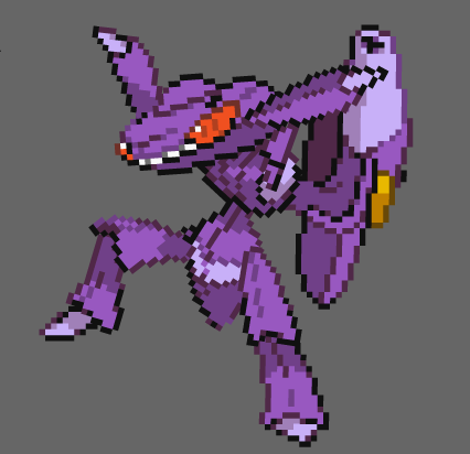 Genesect sprites gallery