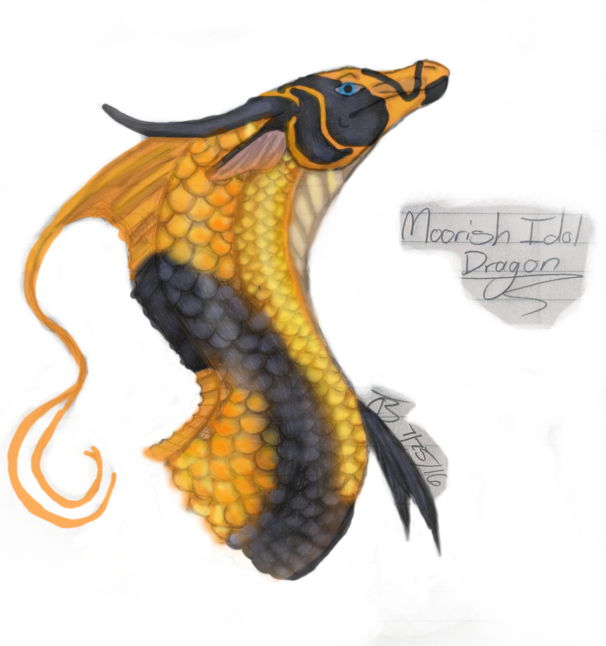 Moorish Idol Dragon Collab