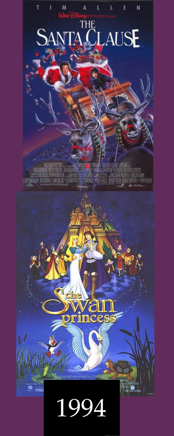 The Santa Clause and The Swan Princess 1994 by mymeilarose917 on DeviantArt
