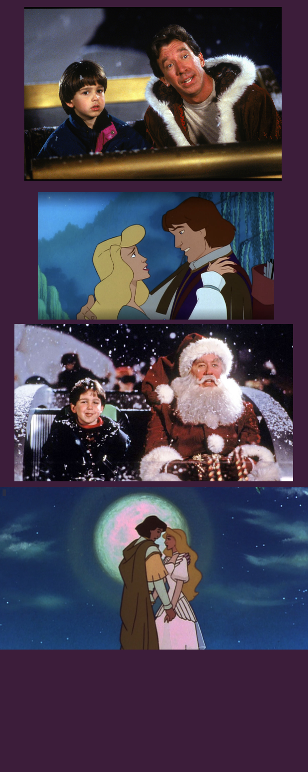 The Santa Clause and The Swan Princess 1994 by mymeilarose917 on DeviantArt