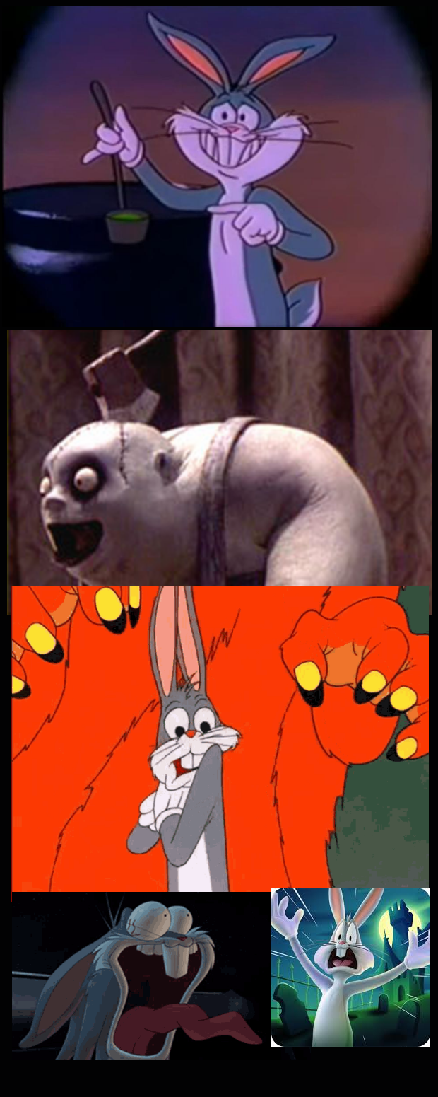 Bugs Bunny Scared Behemoth by mymeilarose917 on DeviantArt