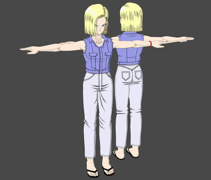 android 18 flip flops