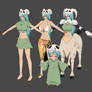 Bleach Mobile 3D - Nelliel pack for XPS