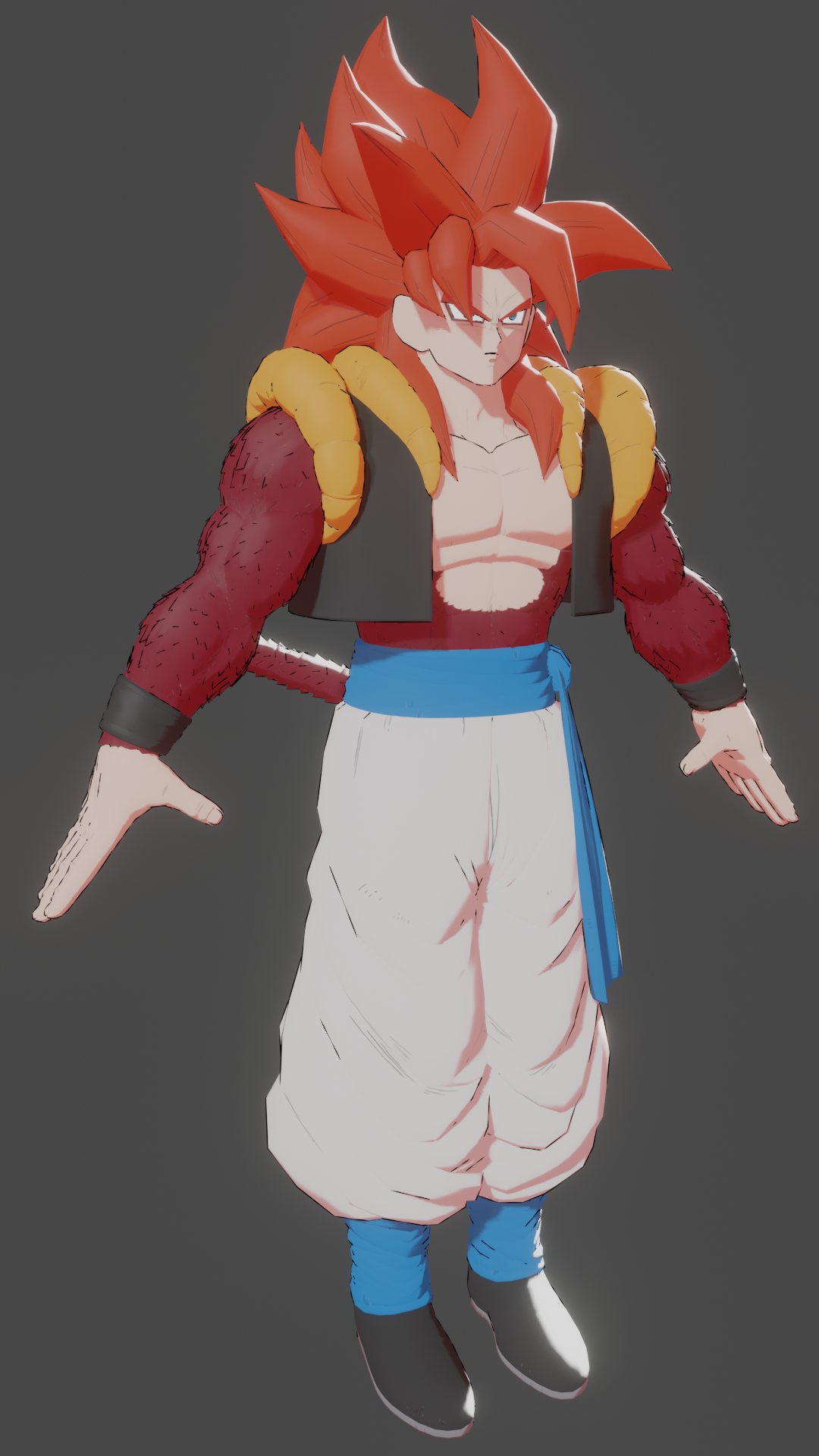 Dragonball Fighterz Gogeta Ss4 By O Dv O On Deviantart