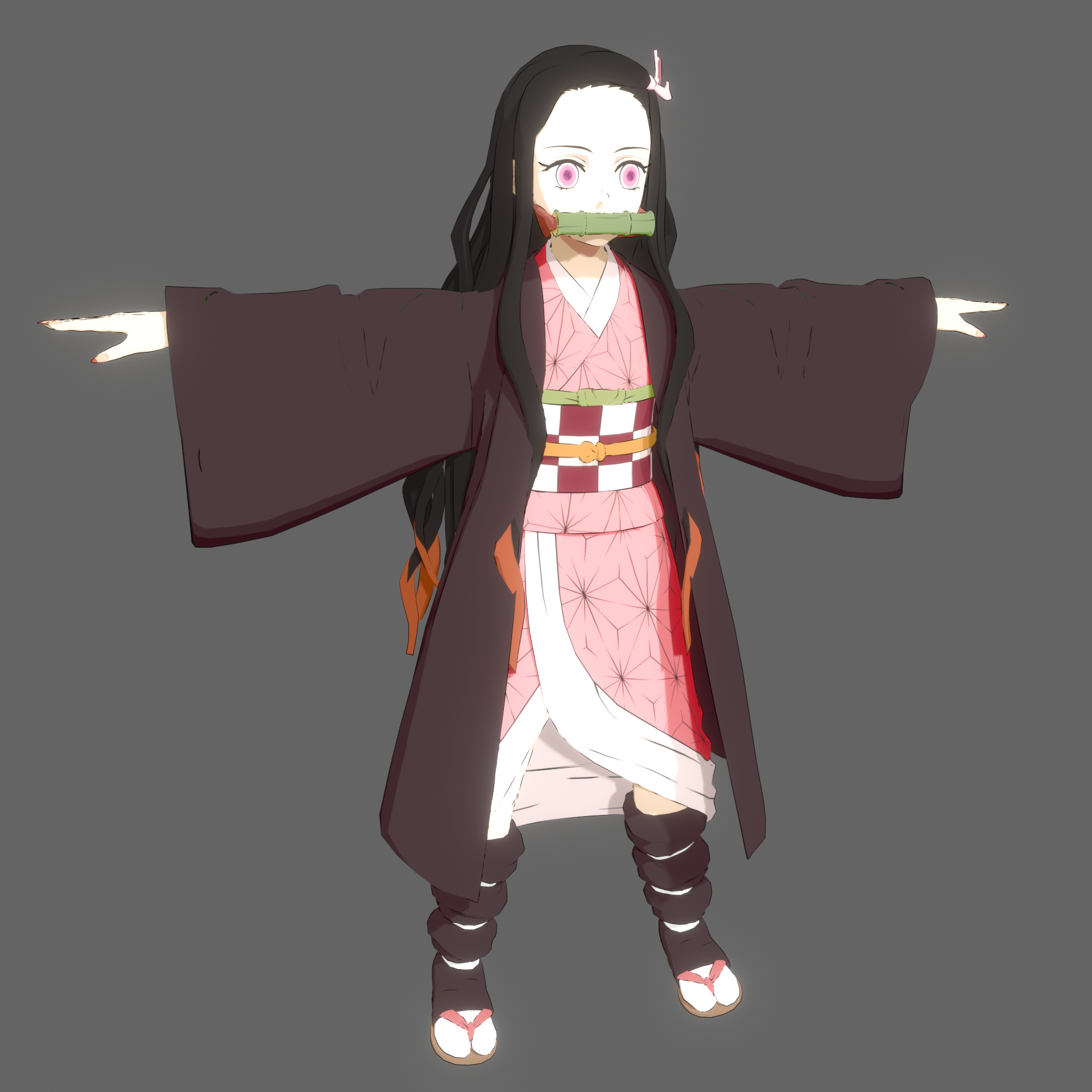 Nezuko Demon Slayer, 3D models download