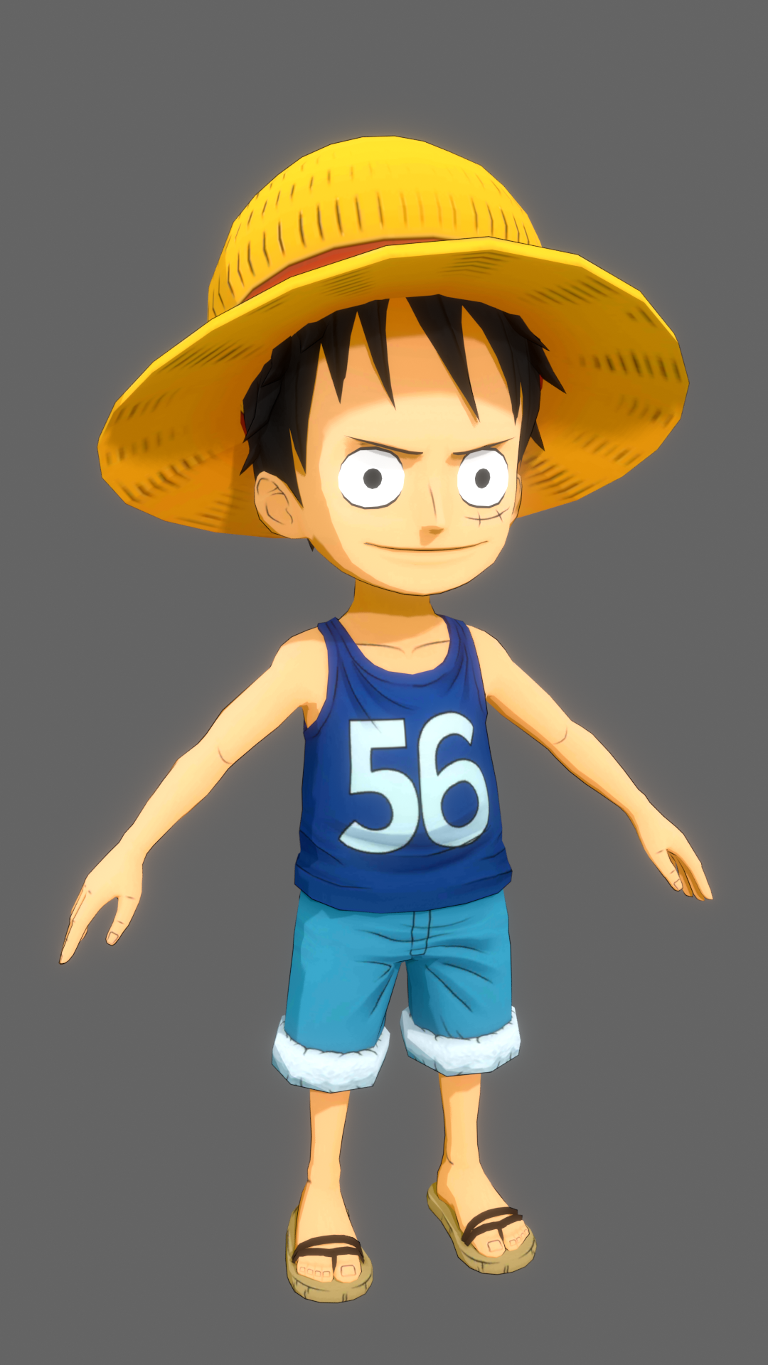 Kid Luffy by MandhelArt on DeviantArt