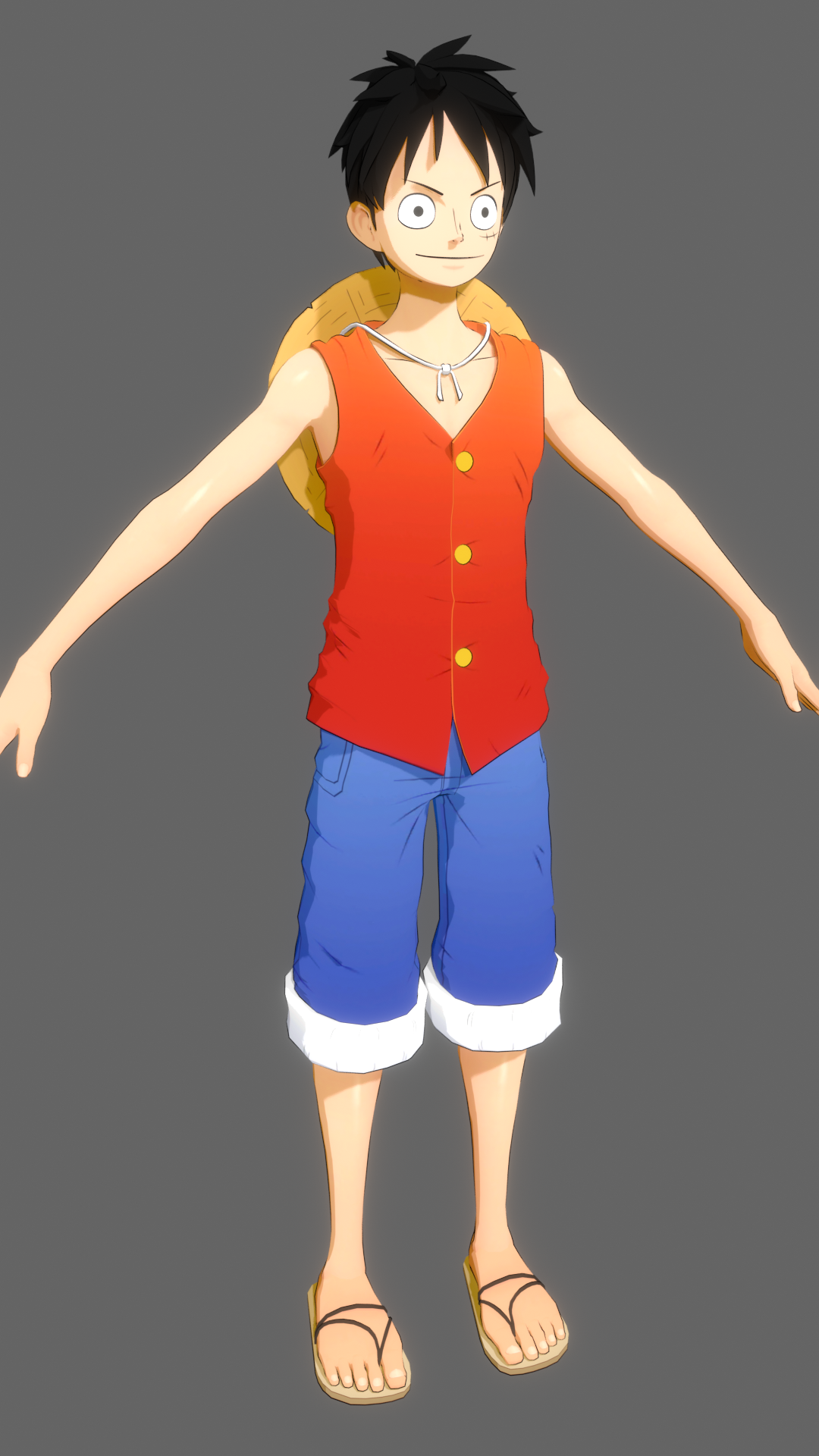 3D Wano Luffy PNG by xxSOLOLEGIONxx on DeviantArt