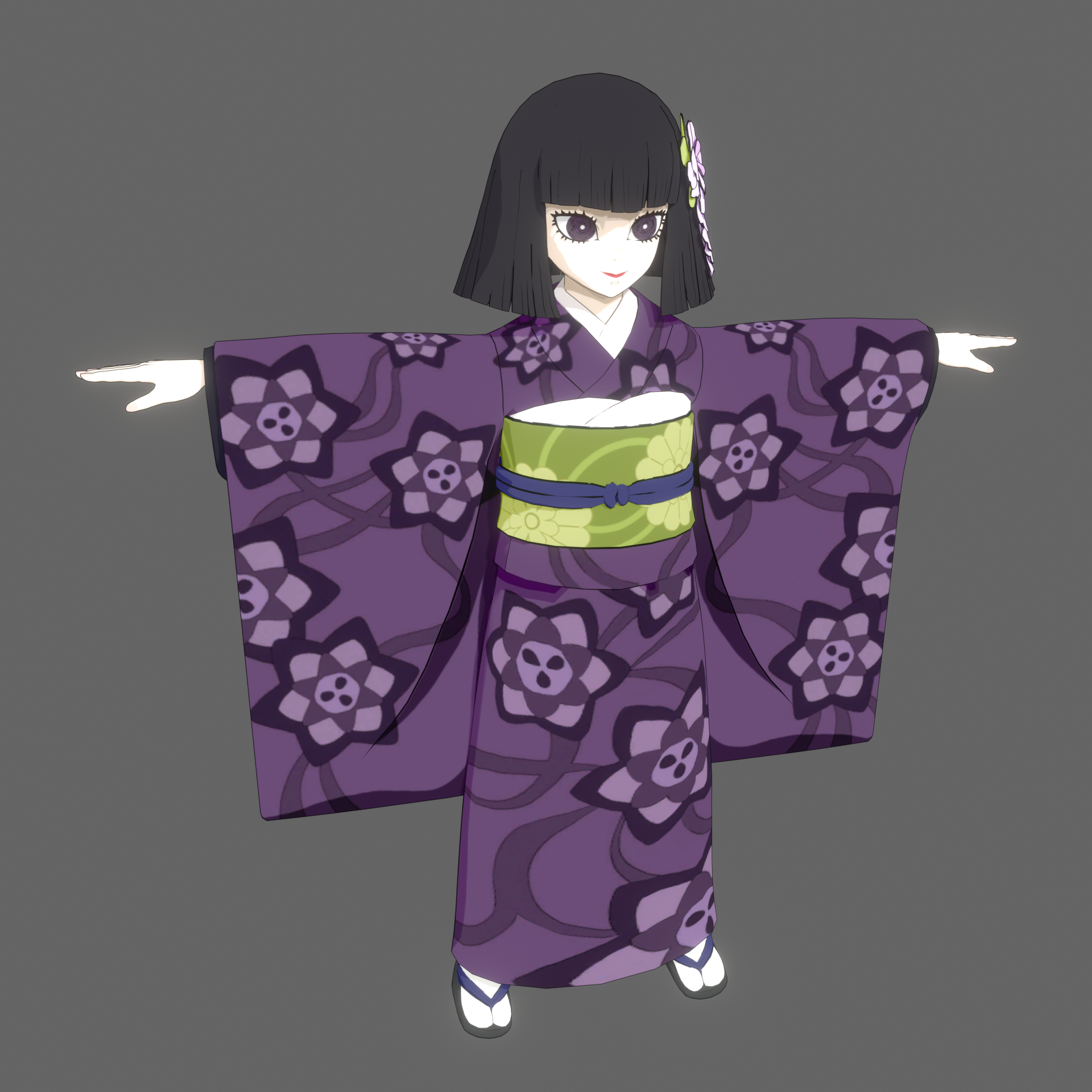 DSHKC - Kiriya Ubuyashiki XPS by o-DV89-o on DeviantArt