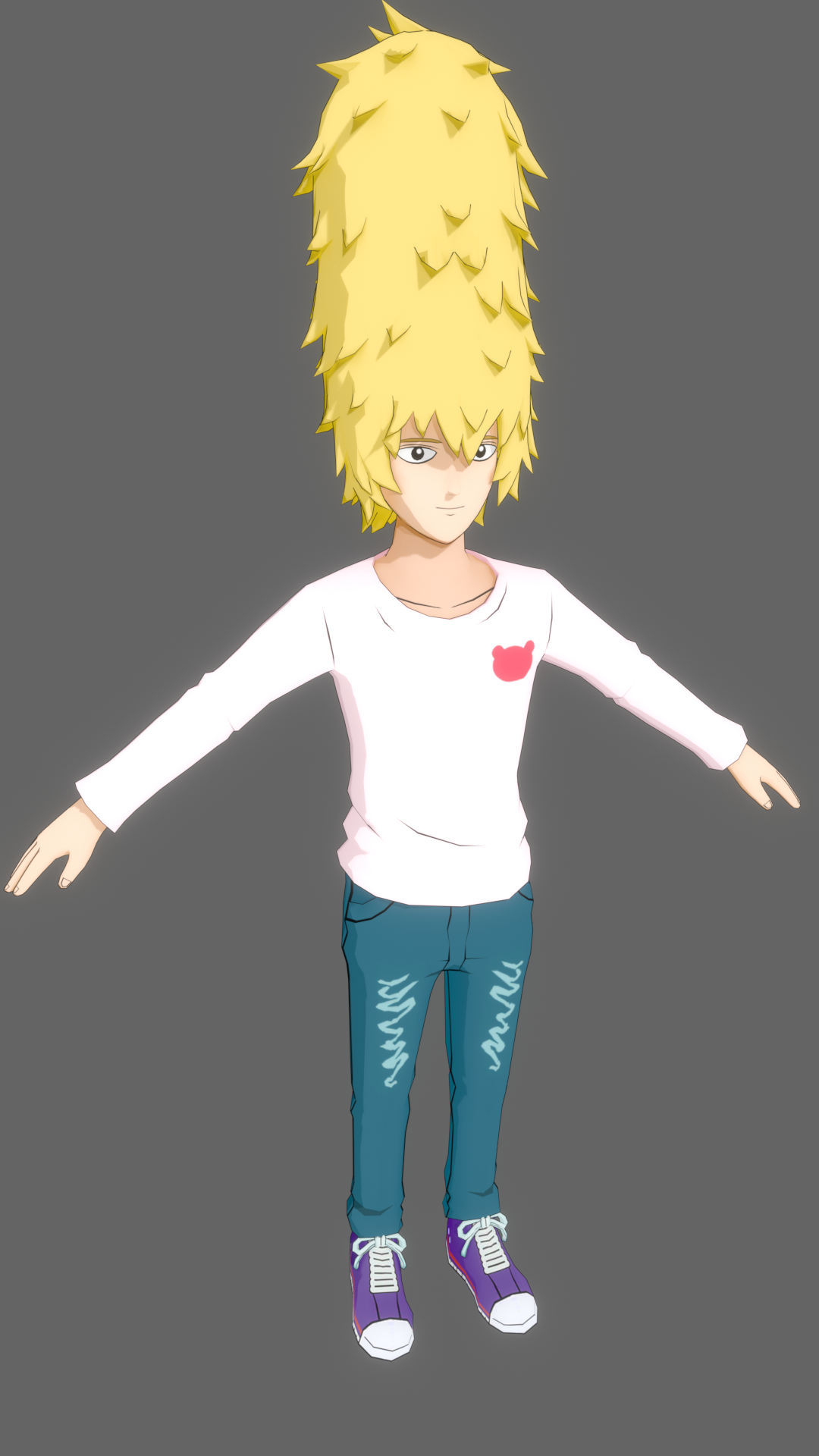 MMD] Mob Psycho 100 - Hanazawa Teruki by arisumatio on DeviantArt