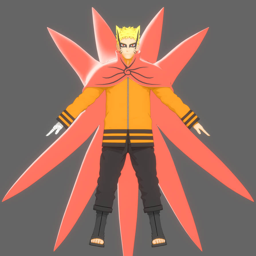 Shinobi Strikers Naruto (Baryon Mode) XPS by oDV89o on DeviantArt