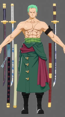 OPFP - Zoro (New World) XPS/FBX