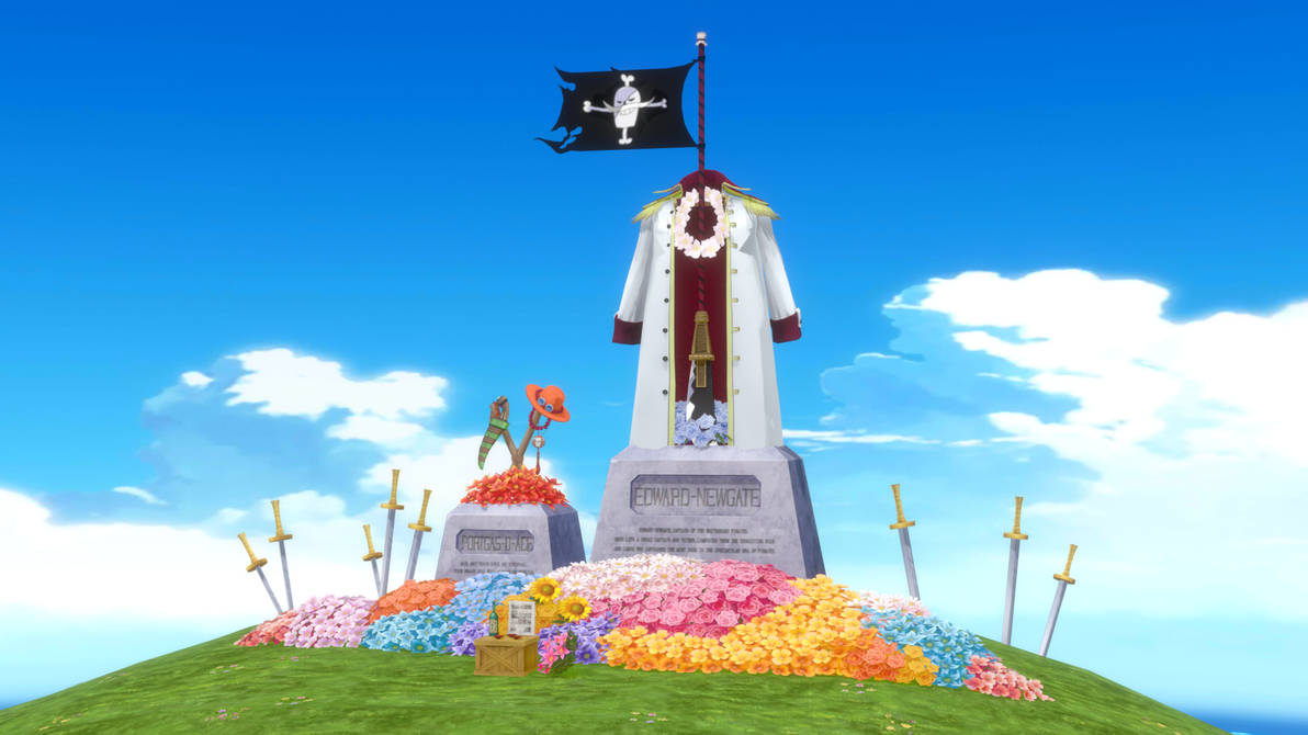 OPBW Ace's Grave XPS/OBJ/Blend by oDV89o on DeviantArt