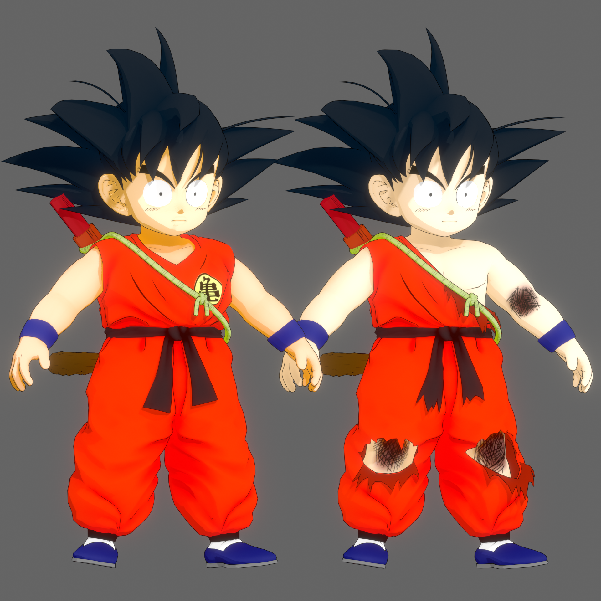 Dragon Ball Z Kakarot 3D Models by Bost0n-KR33m on DeviantArt