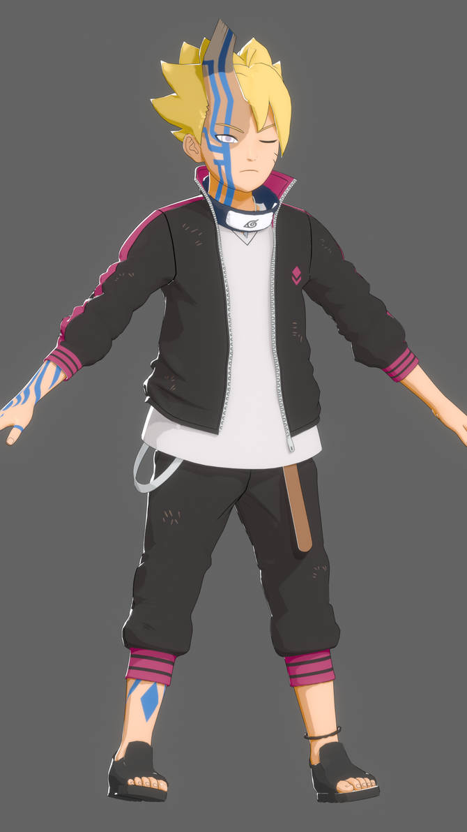 Shinobi Strikers Borushiki XPS/GLTF by oDV89o on DeviantArt