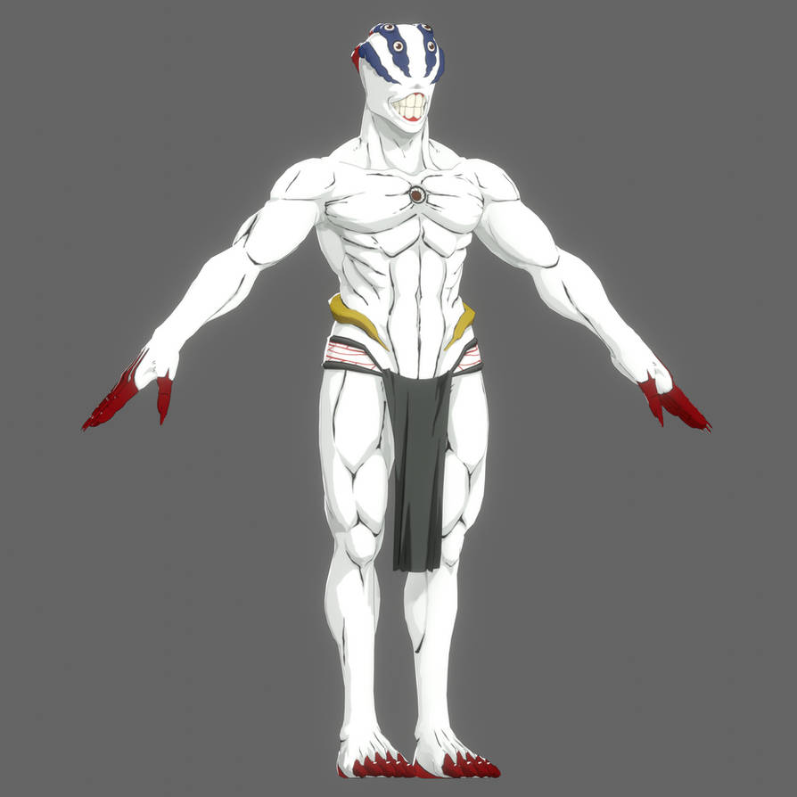 JJKCC Finger Bearer XPS/GLTF/Blend by oDV89o on DeviantArt
