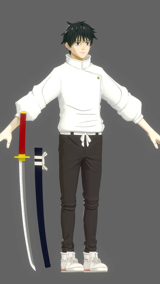 JJKCC - Yuta Okkotsu (Default) XPS/GLTF/Blend by o-DV89-o on DeviantArt