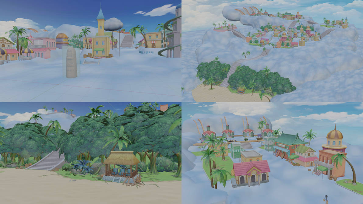 OPFP Angel Island (Skypiea) preview by o-DV89-o on DeviantArt
