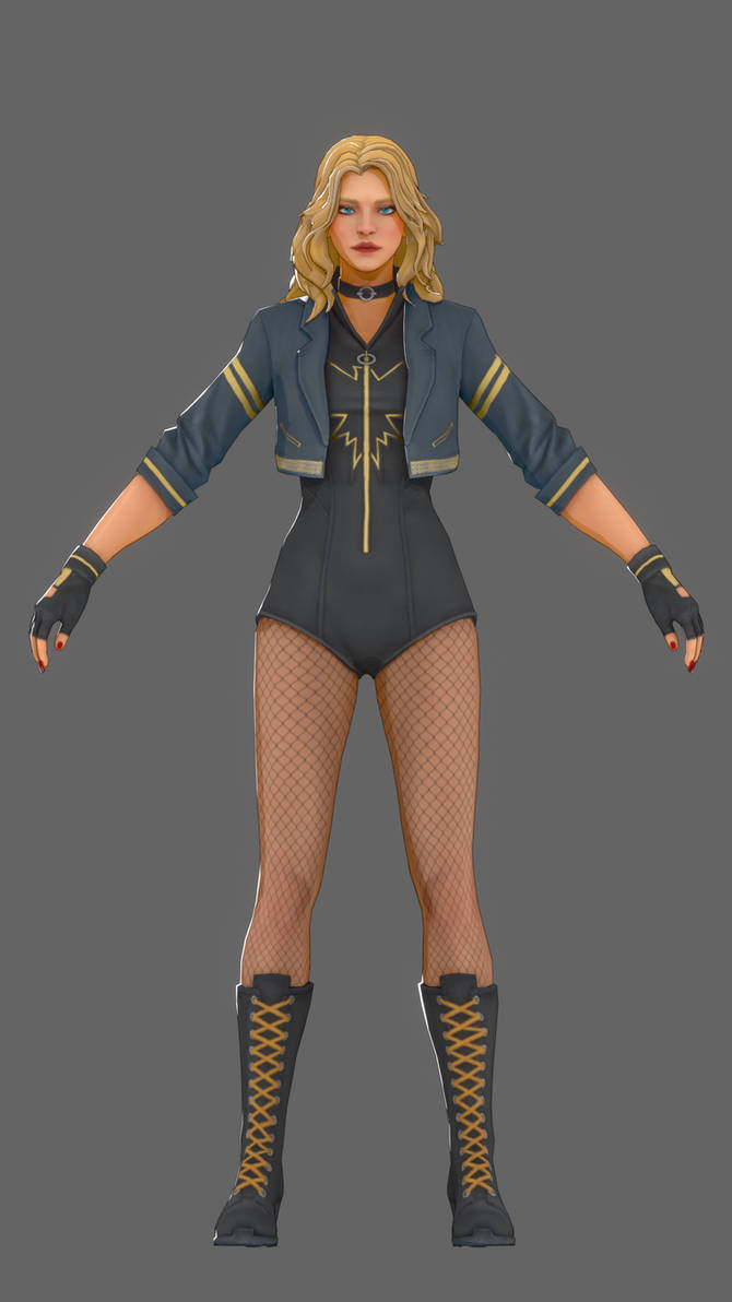 DCDL - Black Canary by o-DV89-o on DeviantArt