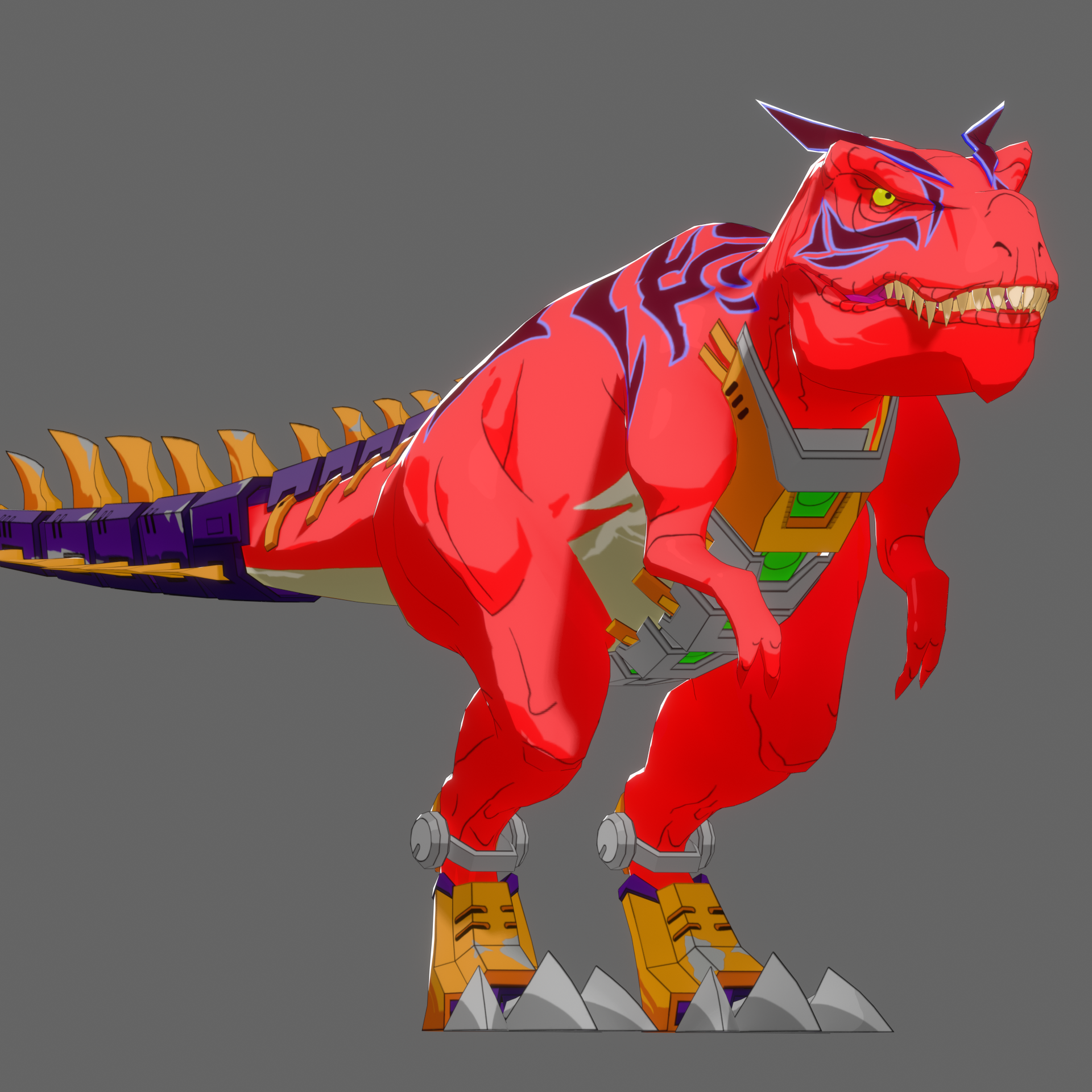 MMM - Devil Dinosaur by o-DV89-o on DeviantArt