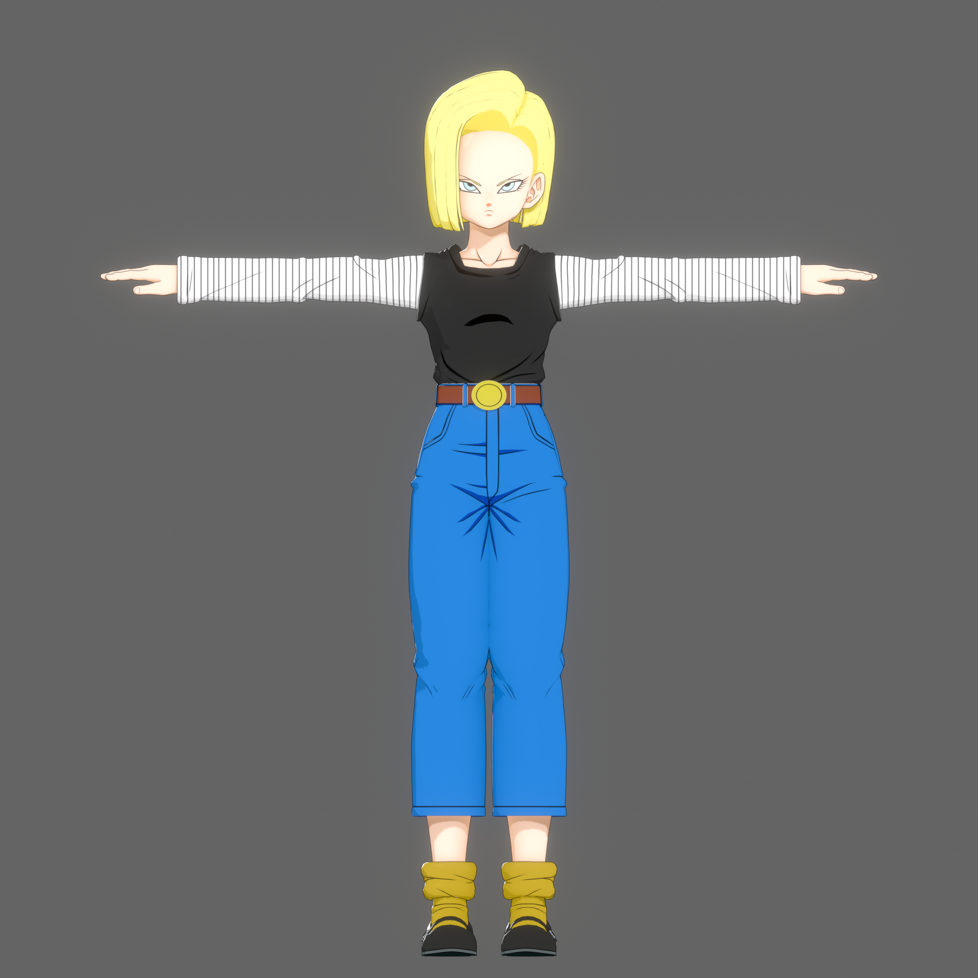 DBSZ - Android 18 (Buu Saga) by o-DV89-o on DeviantArt
