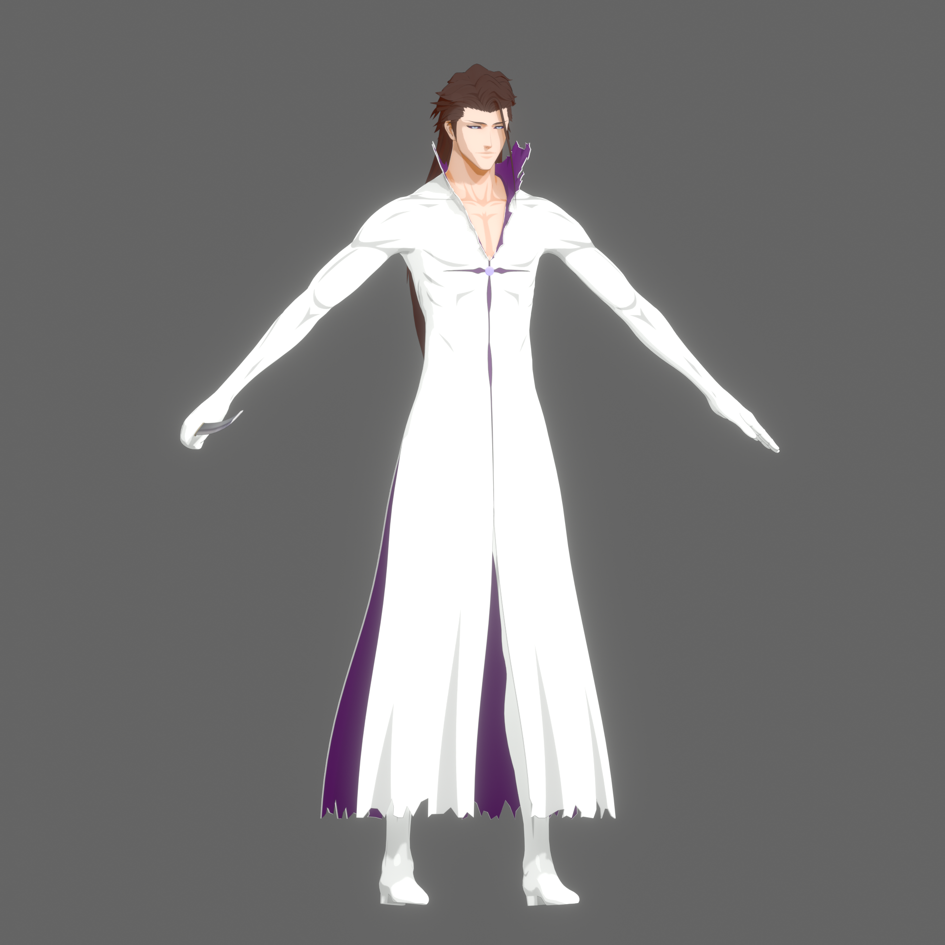 Bleach RoS - Aizen (Third Fusion) by o-DV89-o on DeviantArt