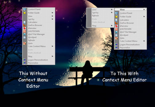 Win7 Context Menu Editor