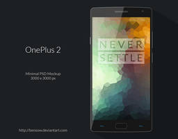 OnePlus 2 PSD Mockup