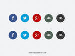 Social Media Badges Icons