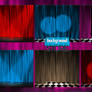 Curtain Stage Background