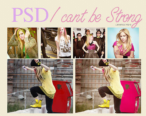 I cant be strong PSD