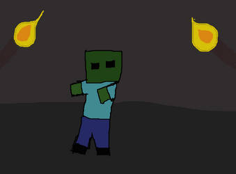 Minecraft zombie