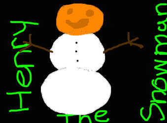 Henry the snowman