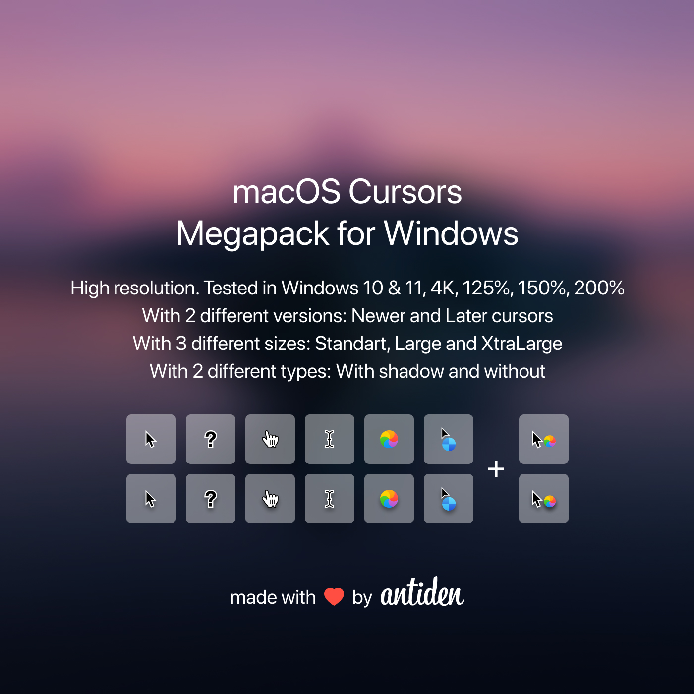 Get Mac OS Mouse Cursors on Windows 11! (and Windows 10 too) 