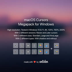 macOS cursors for Windows