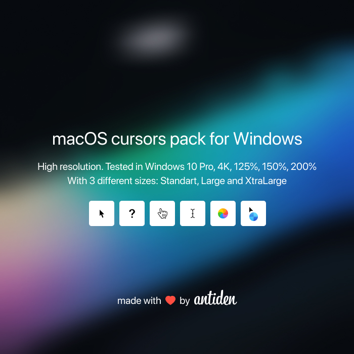 mac cursor for windows 10 download
