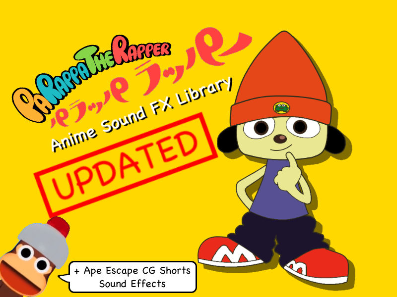 Parappa Anime Sound Fx Library 9 22 2018 Update By Mamonstar761 On Deviantart