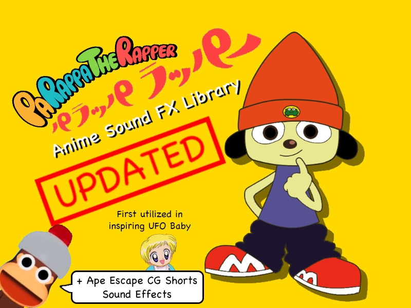 Parappa Anime Sound Fx Library 8 31 2020 Update By Mamonstar761 On Deviantart