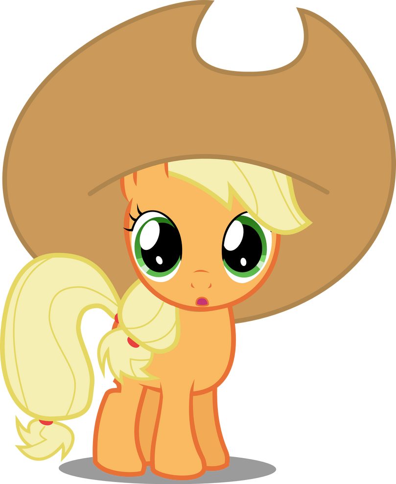 Filly Applejack by HakitoCZ on DeviantArt