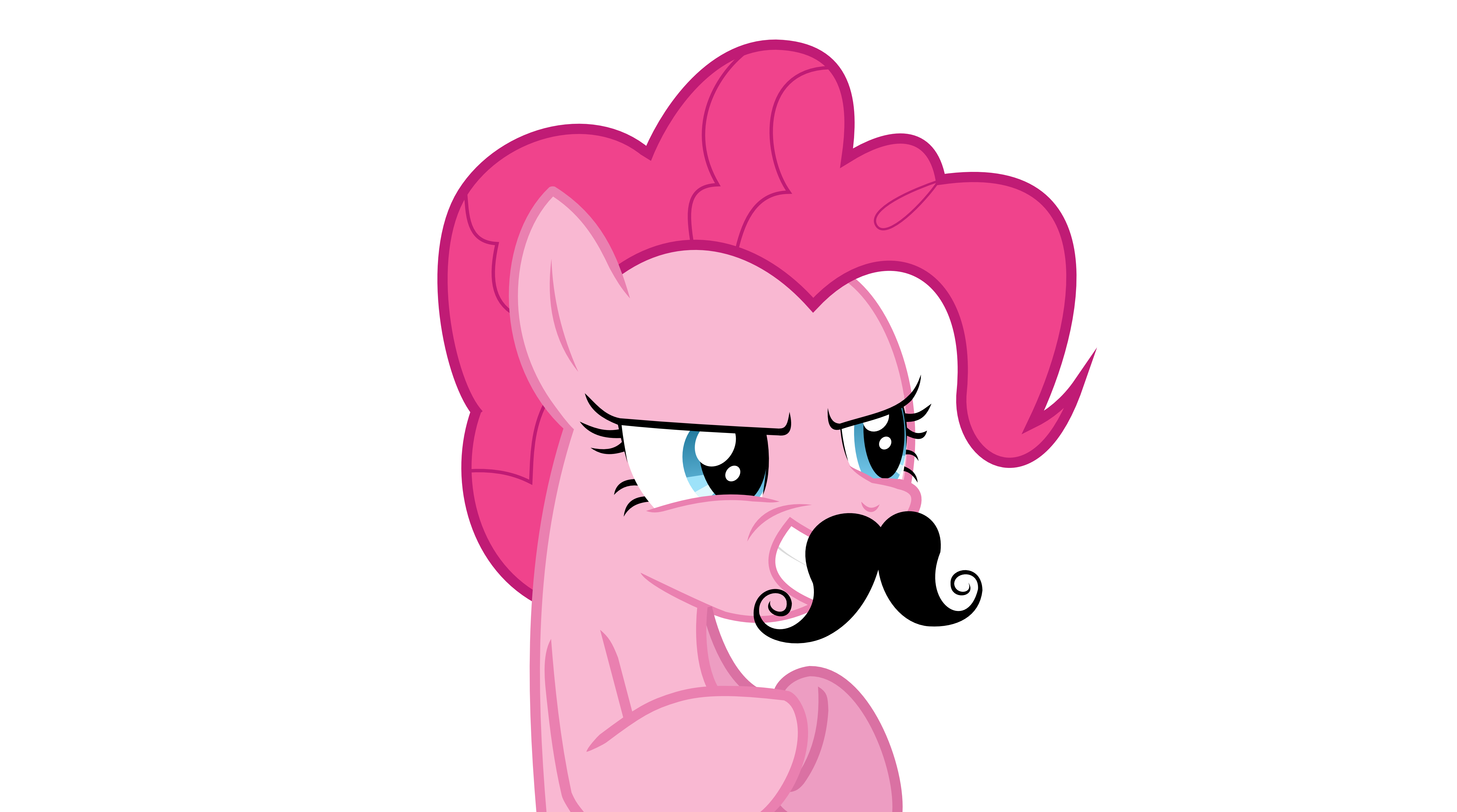 Pinkie Pie moustache