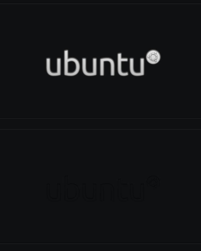 Ubuntu Black and White by monkeymagico on DeviantArt